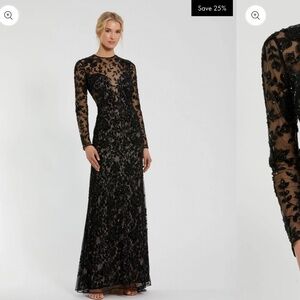 Mac Duggal gown